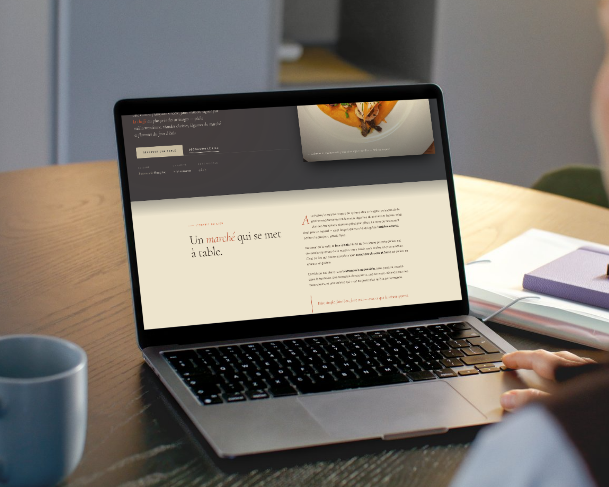 Site vitrine One Page